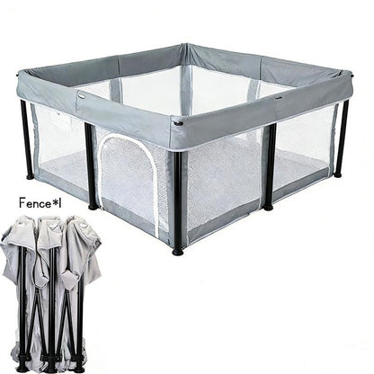 Baby Foldable No Assembly Playpen Travel Portable Fence Safe Play Yard Home Playground