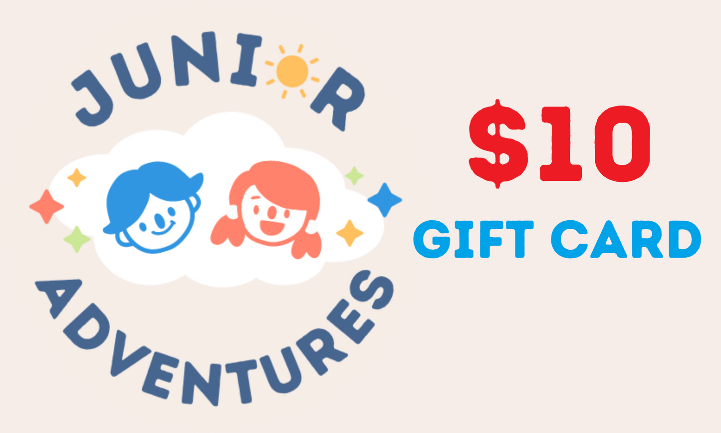 Junior Adventures Gift Card