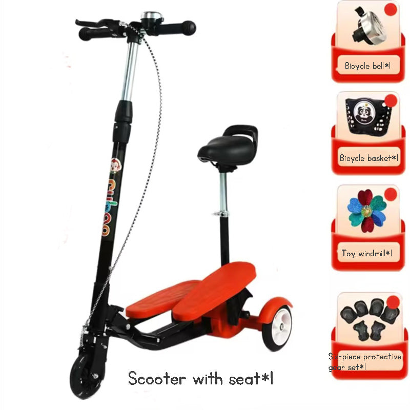 Children's Scooter Foldable ride on Portable Scooter Children's Outdoor Sports Equipment