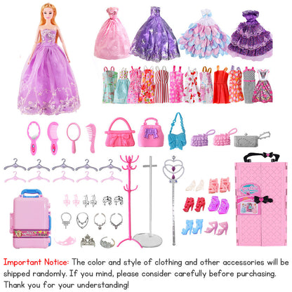Dolls for Girls Baby Doll Dress up Doll Pretend Play Toys DIY Wardrobe Super-sized Doll