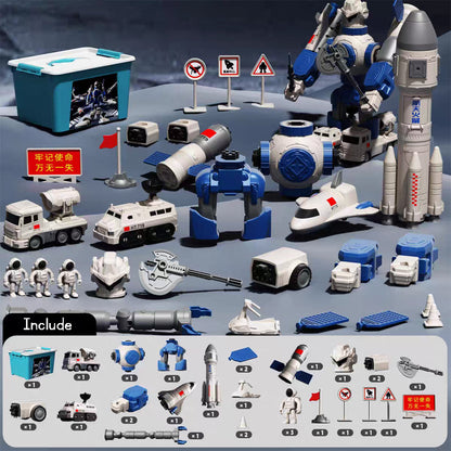 Magnetic Transformation Engineering Car Assembled Toy Deformation Robot Car Toy For Kids