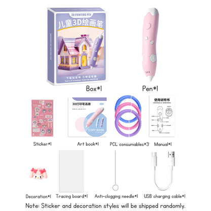 3D Pen Drawing Pen 3D Pen for Kids 3D Printing Pen DIY Pen Educational Toys