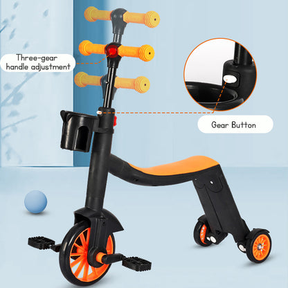 Multi-functional Kids Scooter Tricycle Balancing Bike Nadle Children's Bicycle Toddlers' Car  Kids Bicycle Balance Bike Scooter