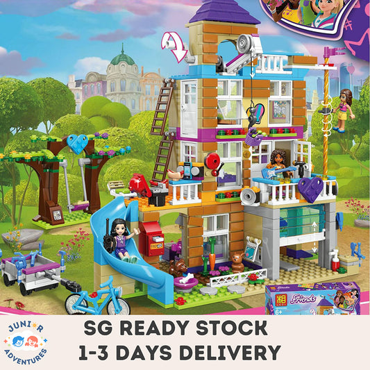 Children's educational building blocks dollhouse assembly  toy