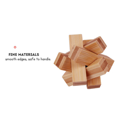 Stress Relief Toys 3D Brain Teaser LuBan Lock Puzzle Toy Building Blocks Learning Toys Unlocking Game Toy  For Kids Adults Gifts