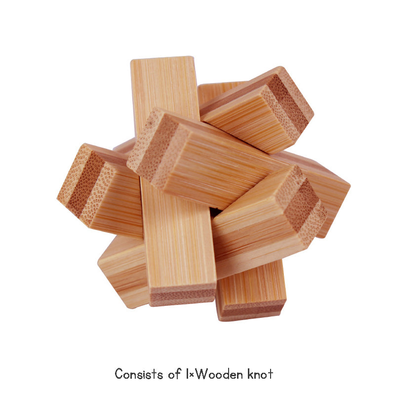 Stress Relief Toys 3D Brain Teaser LuBan Lock Puzzle Toy Building Blocks Learning Toys Unlocking Game Toy  For Kids Adults Gifts