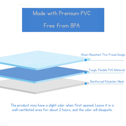 Big Inflatable Swimming Pool for Kids and Babies with Sunshade Canopy Thickened PVC Family Kids Paddling Pool