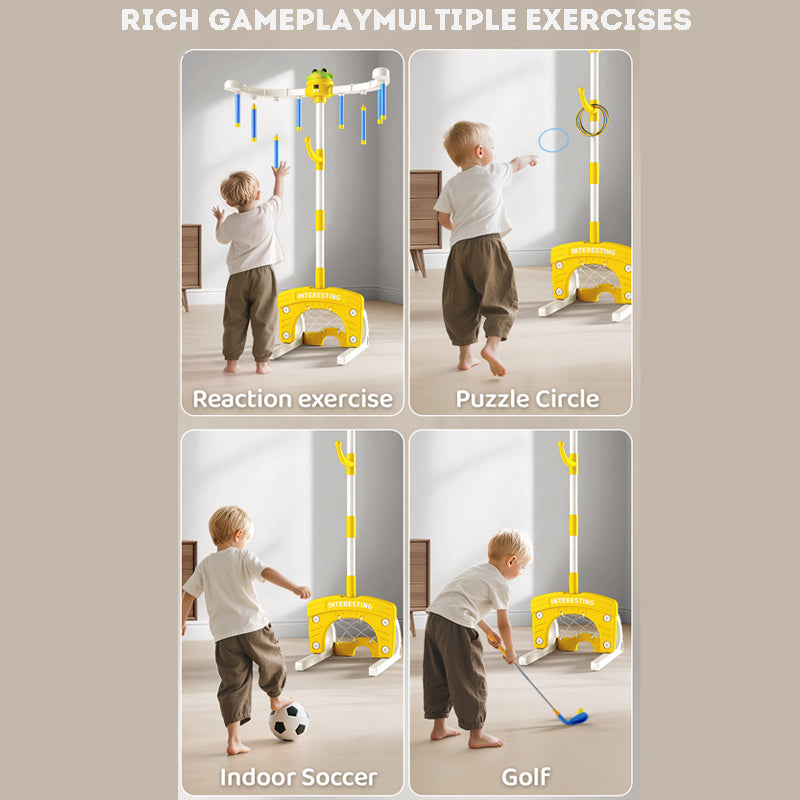 Kids multifunctional grabbing stick machine falling stick game toy
