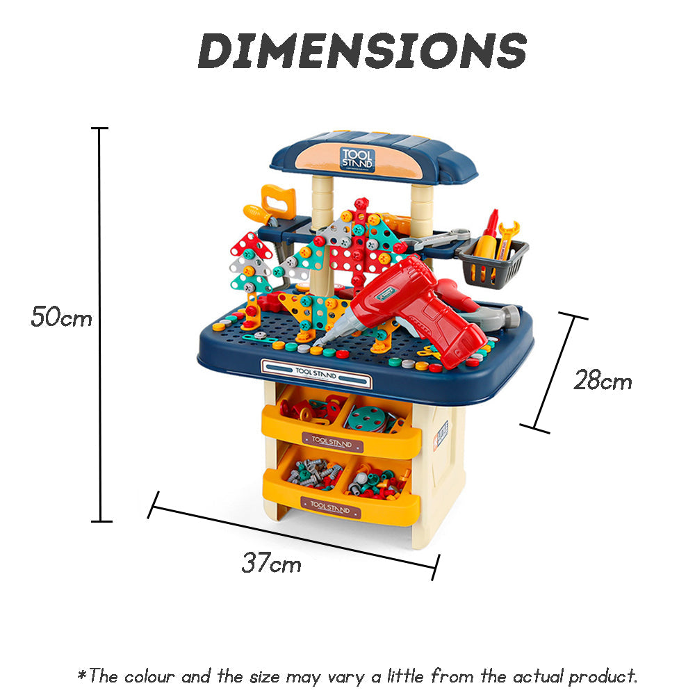 Kid's electric screw workbench pretending to work realistic screw toy suitable as gift for boys and girls