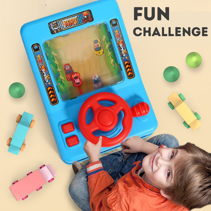 Childhood Educational Toy: Racing Adventure Simulation Steering Wheel Game with Sound Effects