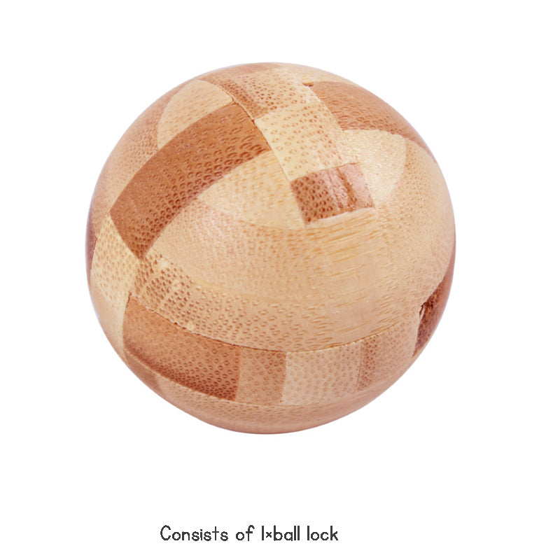 Stress Relief Toys 3D Brain Teaser LuBan Lock Puzzle Toy Building Blocks Learning Toys Unlocking Game Toy  For Kids Adults Gifts