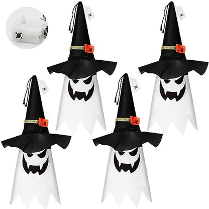 Halloween Decoration Wizard Hat String Light LED Light Scary Atmosphere Indoor Outdoor Home Party Decoration