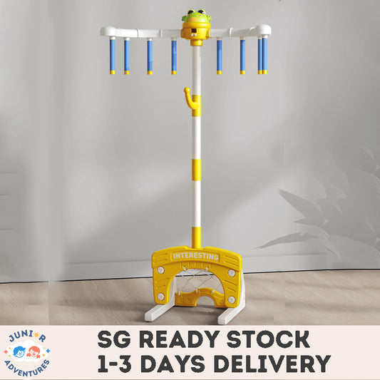 Kids multifunctional grabbing stick machine falling stick game toy