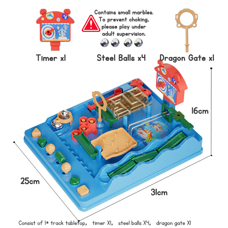 Tabletop Game Maze Ball Educational Toys Marble Run Learning Toys Board Games