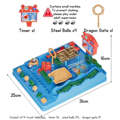 Tabletop Game Maze Ball Educational Toys Marble Run Learning Toys Board Games