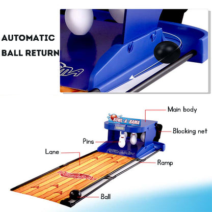 Children's Electric Bowling Toy Indoor Toy Ball Sports Interactive Game Machine Detachable Bowling Machine