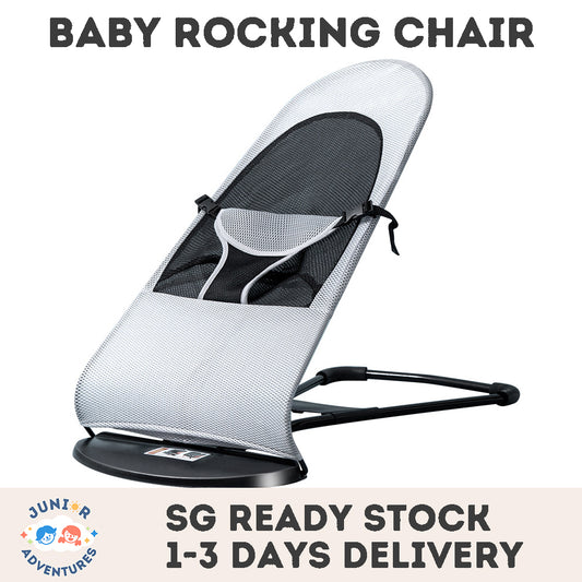 Comfortable and Breathable Adjustable Baby Rocking Chair, Reclining Cradle, Soothing Baby Sleep Rocking Chair