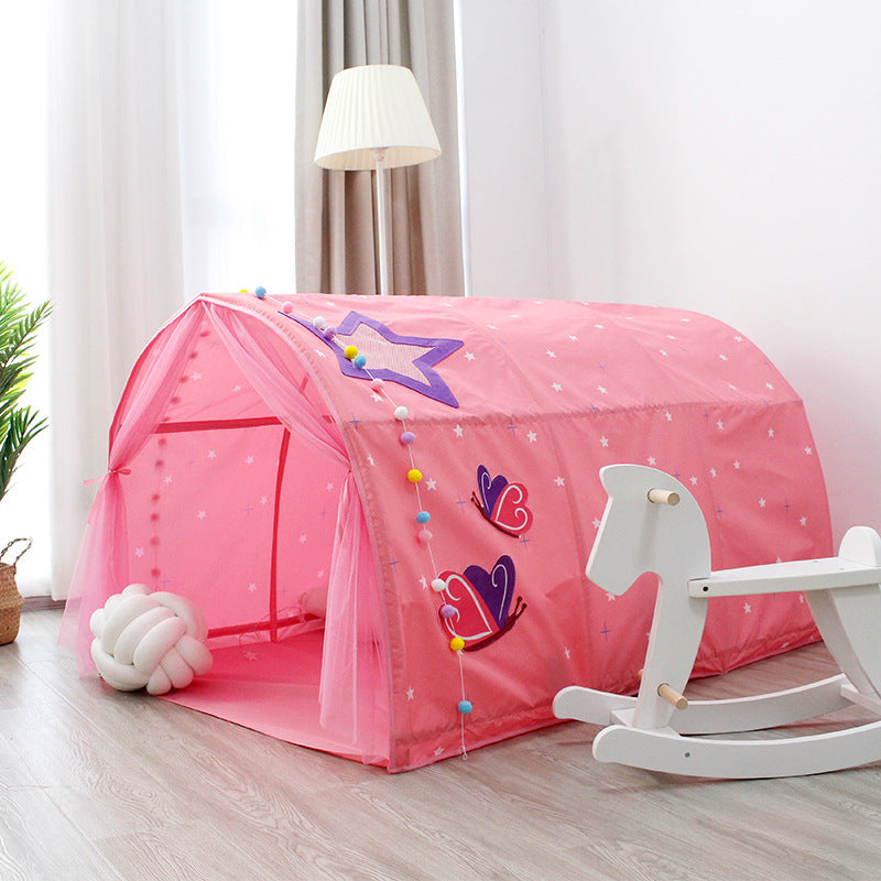 Kids Bed Tent Playhouse for Kids Play Tent Children Dream Bed Tent Fold able Indoor Tent