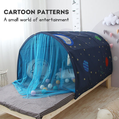 Kids Bed Tent Playhouse for Kids Play Tent Children Dream Bed Tent Fold able Indoor Tent