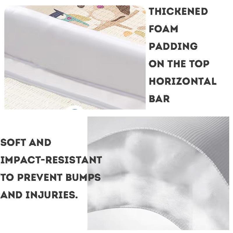 Baby Foldable No Assembly Playpen Travel Portable Fence Safe Play Yard Home Playground