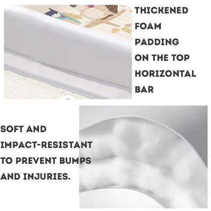 Baby Foldable No Assembly Playpen Travel Portable Fence Safe Play Yard Home Playground