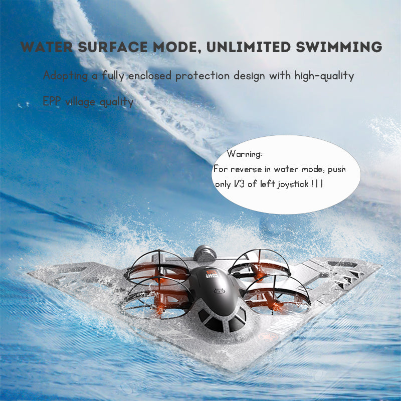 Kids RC Drone Three In One Airplanes Flying Toy Remote Control Quad Copter Drone Plane