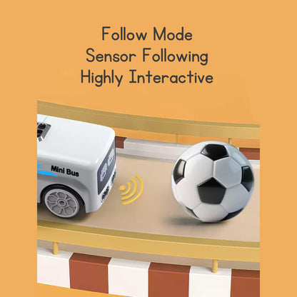 Magic Mini Bus Smart RC Car Gesture Sensing Toy Car Line Following Obstacle Avoidance Boys Girls Toy Birthday Gift