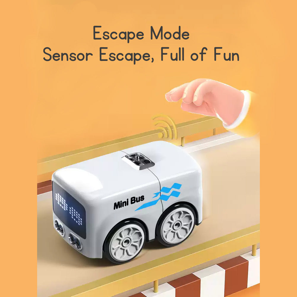 Magic Mini Bus Smart RC Car Gesture Sensing Toy Car Line Following Obstacle Avoidance Boys Girls Toy Birthday Gift