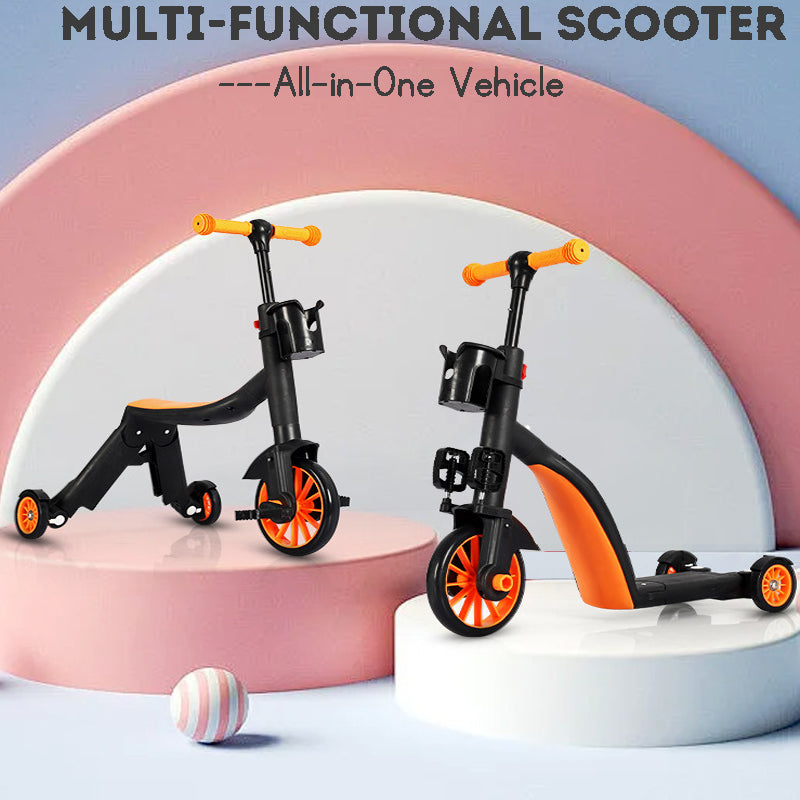 Multi-functional Kids Scooter Tricycle Balancing Bike Nadle Children's Bicycle Toddlers' Car  Kids Bicycle Balance Bike Scooter