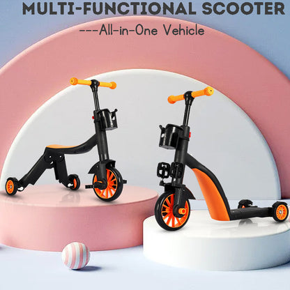 Multi-functional Kids Scooter Tricycle Balancing Bike Nadle Children's Bicycle Toddlers' Car  Kids Bicycle Balance Bike Scooter