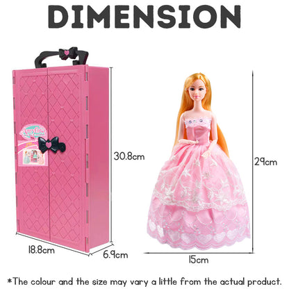 Dolls for Girls Baby Doll Dress up Doll Pretend Play Toys DIY Wardrobe Super-sized Doll