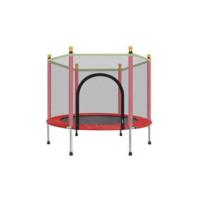 Kids Trampoline with Safety Enclosure Net -Trampoline for Toddlers Indoor and Outdoor - Parent-Child Interactive Game