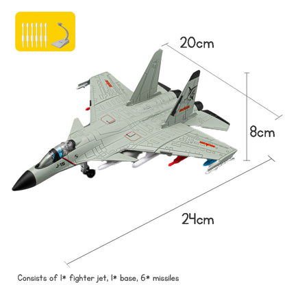 J-15 Alloy Fighter Airplane Toy – Fighter Plane Model Aeroplane Toy for Kids