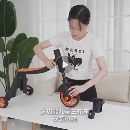 Multi-functional Kids Scooter Tricycle Balancing Bike Nadle Children's Bicycle Toddlers' Car  Kids Bicycle Balance Bike Scooter