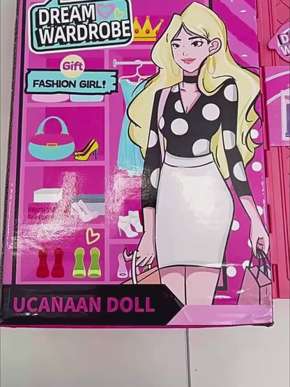 Dolls for Girls Baby Doll Dress up Doll Pretend Play Toys DIY Wardrobe Super-sized Doll