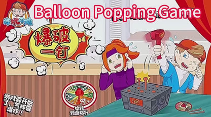 Kids Surprise Prank Toy and Party Game Collection, Balloon Popping Hammer Challenge, Pop-Up Pirate Barrel, Dinosaur Surprise House and Multiplayer Interactive Toys