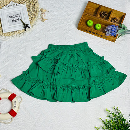 Girls' Summer New Arrival 2023 Trendy and Versatile Pleated Skirt - Sweet and Stylish