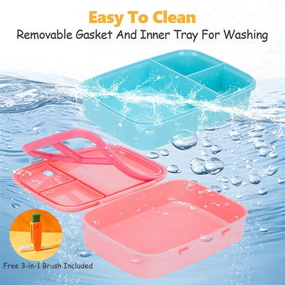 Kids Detachable Lunch  Box Lightweight Bento Box Picnic Box