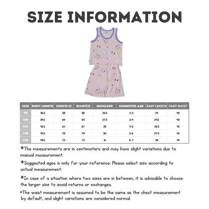 kids T-shirt Cartoon Sleeveless Sports Vest Boys And Girls Sleeveless Vest Set Baby pyjamas Childrens Singlet