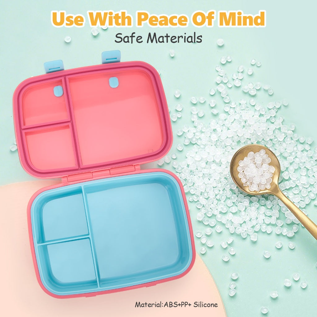 Kids Detachable Lunch  Box Lightweight Bento Box Picnic Box