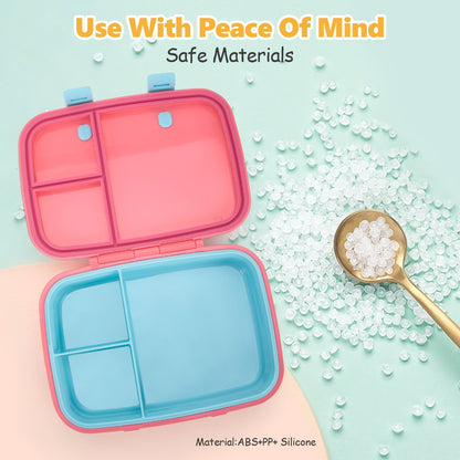 Kids Detachable Lunch  Box Lightweight Bento Box Picnic Box
