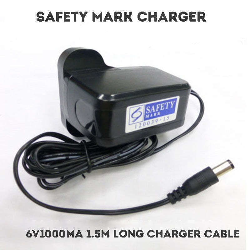 SG Seller 6V1000MA 12V1000MA AC Power Adapter 3-Pin Safety Mark  Charger Toy Charger