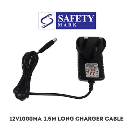 SG Seller 6V1000MA 12V1000MA AC Power Adapter 3-Pin Safety Mark  Charger Toy Charger