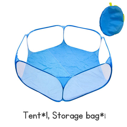 Kids Foldable Ocean Ball Pit Tent Indoor Hexagonal fence playard for Baby Ball Pool