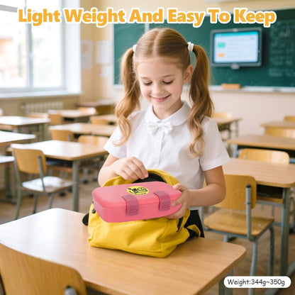 Kids Detachable Lunch  Box Lightweight Bento Box Picnic Box