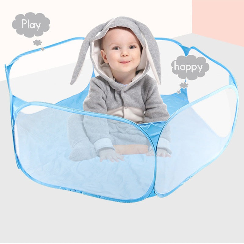 Kids Foldable Ocean Ball Pit Tent Indoor Hexagonal fence playard for Baby Ball Pool