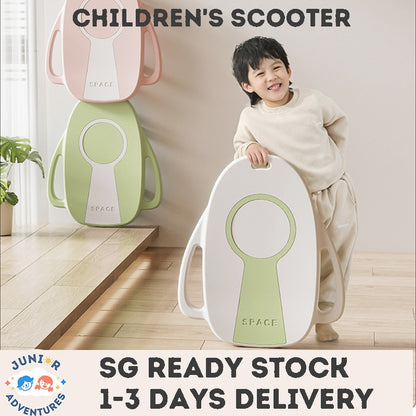 Silent Universal Wheels Kids Balance Slide Board, Multifunctional Sensory Training Scooter