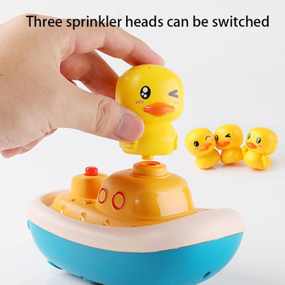 Baby Bathtub Toys Duck Water Toys Toddler Bath Toys for Kids Ages 1-3 Bathtub Shower Head