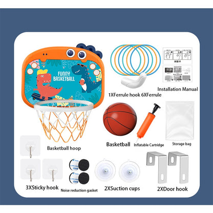 Audio Electronic Scoring Basketball Board Indoor Basketball Hoop for Kids Door Room Basketball Hoop Mini Hoop