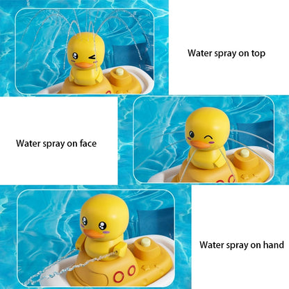 Baby Bathtub Toys Duck Water Toys Toddler Bath Toys for Kids Ages 1-3 Bathtub Shower Head